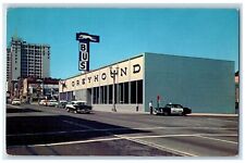 c1960 Pacific Avenue Greyhound Million Bus Terminal Tacoma Washington Postcard picture