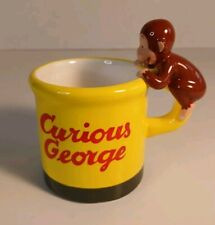 Curious George Mug with Monkey Handle 3D Banana Inside Cup picture