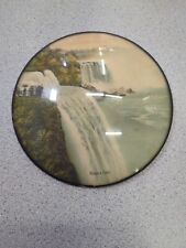 Antique 1920's Niagara Falls Domed Hanging Photo picture