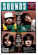 NPBK25 SOUNDS NEWSPAPER COVER 15X11 THE STONE ROSES 12/8/1989 picture