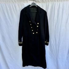 WW1 1920s US Navy Officer Overcoat Named Wool Bullion Pre WWII picture