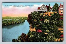Chattanooga TN- Tennessee, Bluff View, Looking East From River, Vintage Postcard picture