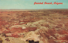 Painted Desert AZ Arizona, Point Tawa Scenic View, Vintage Postcard picture