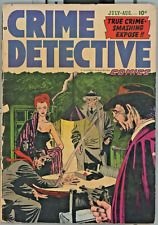 CRIME DETECTIVE V3 #3, JULY-AUG 1952, COMPLETE BUT BEAT, NR picture