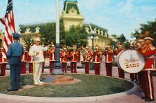 Disneyland Band POSTCARD 1958 Director Vesey Walker Helms Bakery Town Square WDP picture