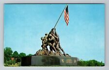 Arlington VA-Virginia Completed in 1954 Iwo Jima Statue Antique Vintage Postcard picture