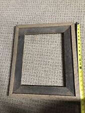 Rustic Barn Wood Frame 19 x 16 inset Board Picture 13 x 11 - Antique Primitive picture