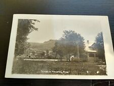1919 Scene in Houston Minnesota RPPC Photo Postcard picture