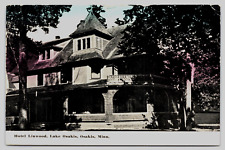 Postcard Osakis Minnesota Hotel Linwood Lake Osakis Posted 1918 picture