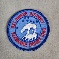 1966 Klondike Derby Delaware District Patch Pennsylvania Boy Scouts Polar Bear picture