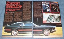 1969 Raven Black Mach 1 Mustang Article 