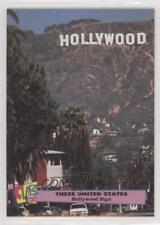 1992-93 Pro Set Club Pro Set These United States Silver Hollywood Sign #7 0l1 picture