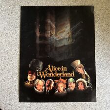 Alice In Wonderland  Lenticular Moving Motion Movie Poster, Hallmark, NBC Press picture