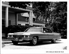 1972 Cadillac Hardtop Sedan de Ville Press Release Photo Classic Car GM picture