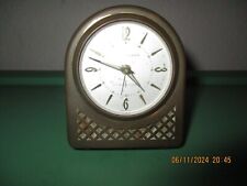 Vintage Phinney-Walker Brass Music Alarm Clock Made in Germany (Working) picture
