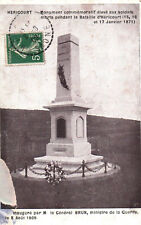 CPA 70 - HERICOURT (Haute Saône) - Memorial raised to dead soldiers picture