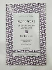 BLOOD WORK - RARE - Advanced Uncorrected Proof - Graphic Novel  TPB  picture