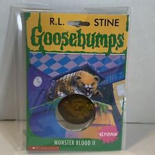 Vintage Goosebumps “Monster Blood II” 3D Hologram Keychain - New In Package picture