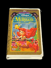 James Coleman Disney The Little Mermaid Artist Animator Signed Autograph VHS picture