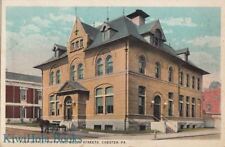 Postcard Post Office Fifth + Welsh Streets Chester PA  picture