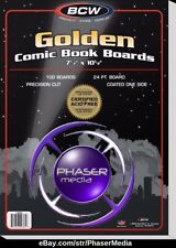 BCW Golden Comic Book Boards 7.5