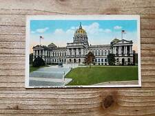 State Capitol and New Steps, Harrisburg, Pennsylvania, Vintage Postcard picture