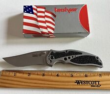 Vintage Kershaw USA Storm 1470 Rare Discontinued Flipper Pocket Knife 13C26 Mint picture