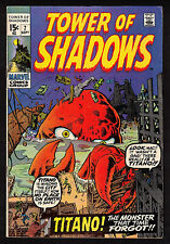 1970 TOWER OF SHADOWS #7 Wrightson-c Smith-a Wood-a KEY Bronze Age Marvel Comic picture