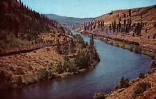 Yakima River Washington WA Between Ellensburg & Cle Elum Postcard picture