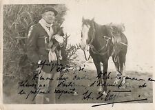 1931 French Foreign Legion Photo Algeria Africa Lt Maftein Real Autograph *Am5e picture