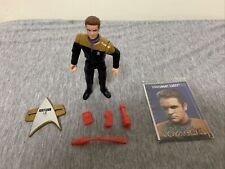 Vintage 1995 Playmates Star Trek Voyager Lieutenant Carey Figure Complete picture