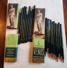 Vintage Venus Drawing Pencils 2 Boxes 19 Pencils Art Sketch  picture