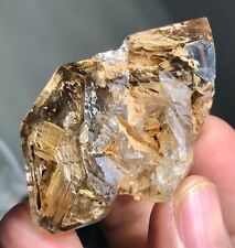 Rare Window Quartz crystal Minerals specimen from Pakistan 233 Carats #1 picture