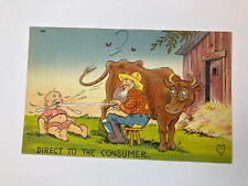 Direct To The Consumer VINTAGE Comic Postcard picture
