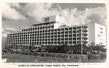 CIUDAD TRUJILLO, DOMINICAN REP, HOTEL EL EMBAJADOR, REAL PHOTO PC c 1940's  picture