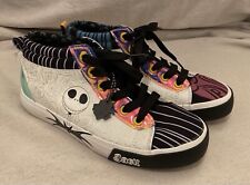 Disney Nightmare Before Christmas Jack/Sally High Top Sneakers Size Women’s 6 picture