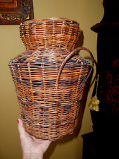LARGE Honeysuckle Vine Basket Appalachian North Carolina Vintage Mid Century picture