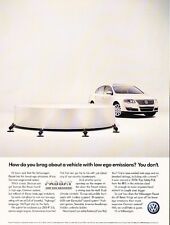 2006 VW Volkswagen Passat emission Original Advertisement Print Art Car Ad J562 picture