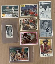 LOT OF 9 VINTAGE TRADING CARDS Davy Crockett, Frontier Days, Alice Terry picture