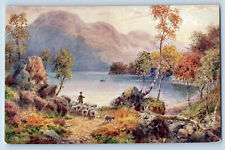 Stirling Scotland Postcard Old Pass of Trossachs c1910 Oilette Tuck Art picture