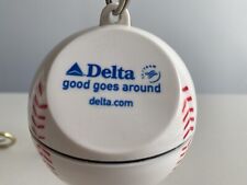 DELTA AIR LINES SkyTeam “Good Goes Around” Plastic Baseball Travel First Aid Kit picture