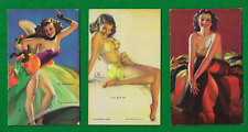 ROLF ARMSTRONG  3 Very Good Vintage Mutoscopes MS114, MS128, & MS168 Sexy GGA picture