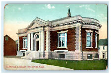 c1910s Carnegie Library Rockport, Massachusetts MA Unposted Antique Postcard picture