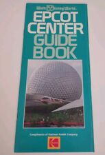 RARE 1986 WALT DISNEY WORLD EPCOT CENTER SOUVENIR GUIDE BOOK PARK MAP Beautiful  picture