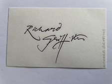 Richard Griffiths - Harry Potter - Original Hand Signed Autograph picture