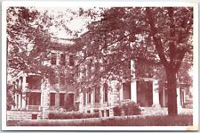 VINTAGE POSTCARD CAPLES HALL DORMITORY AT CARROLL COLLEGE WAUKESHA WISCONSIN picture