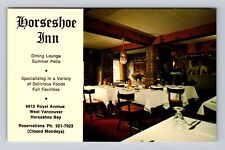 Horseshoe Bay-Vancouver, Horseshoe Inn Dining Lounge, Antique Vintage Postcard picture