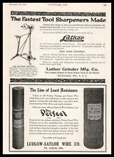 1919 Luther Hummer Grinders Dimo-Grit Wheel Tool Sharpers Milwaukee WI Print Ad picture