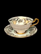 Paragon H.M. The Queen & H.M. Queen Mary Teacup~Fine Bone China~Gold Filigree   picture