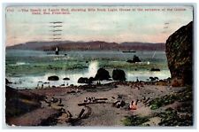 1911 Beach At Lands End Golden Gate Bathing San Francisco California CA Postcard picture